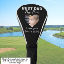 Beste papa aangepaste kinderfoto zwart gepersonali