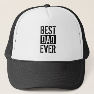 Beste Papa Aller Tijden Eenvoudig Vaderdag Cadeau Trucker Pet