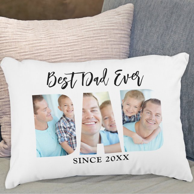 Beste Papa Aller Tijden Foto Accent Kussen (Creator heeft geüpload)