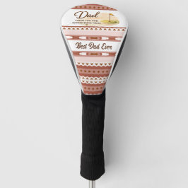 Beste Papa Aller Tijden Golf Handdoek – Afrikaans- Golfheadcover