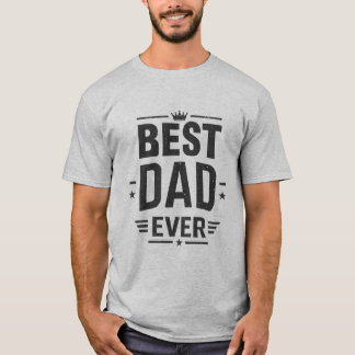 Beste Papa Aller Tijden Papa T-shirt Grappig Vader