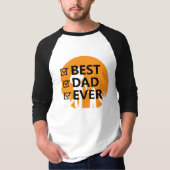 Beste Papa Aller Tijden T-Shirt (Voorkant)