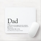 Beste Papa Aller Tijden Vader Definitie Muismat (Met muis)
