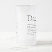 Beste Papa Aller Tijden Vader Definition Matglas Bierpul (Center)