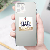 Beste Papa – Bedankontwerp Sticker (Telefoon)