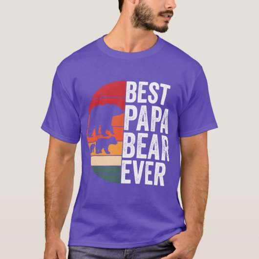 Beste Papa Beer Ooit Vader Quote T-shirt (Voorkant)