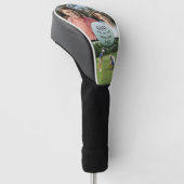 Beste Papa beter dan Par Foto Collage Driver Golfheadcover (Schuin)