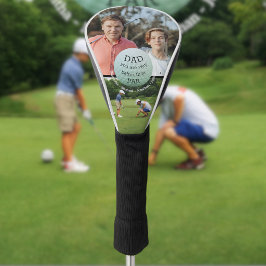 Beste Papa beter dan Par Foto Collage Driver Golfheadcover