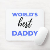 Beste papa bl van de wereld muismat (Met muis)