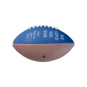 Beste Papa Blauw Foto American Football (Gedraaid 270)