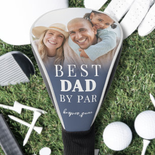 Beste Papa Blauwe Foto Vader Golfheadcover