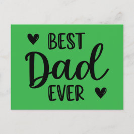 Beste papa. briefkaart