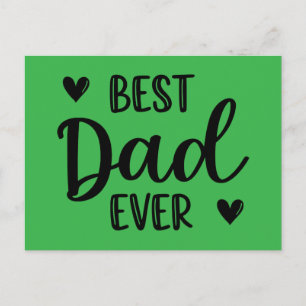 Beste papa. briefkaart
