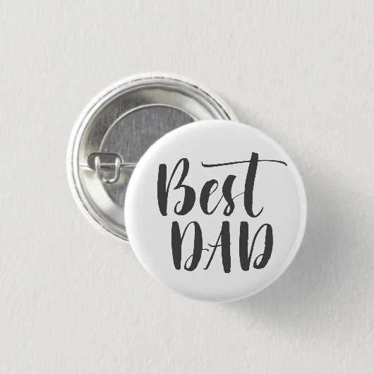 Beste papa Button (Voorkant /achterkant)