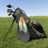 Beste Papa By Par - Golfen Golfhanddoek (Groen)