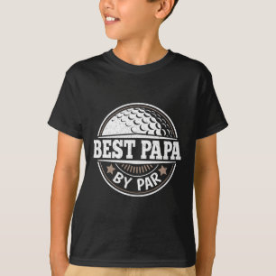 Beste Papa By Par golfspeler Papa Fat T-shirt