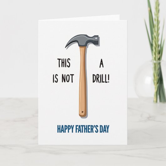 Beste Papa Cadeau Vaderdag Kaart (Voorkant)