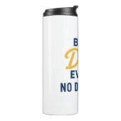 Beste papa citaat thermische tuimelaar thermosbeker (Gedraaid links)