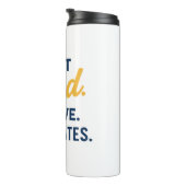 Beste papa citaat thermische tuimelaar thermosbeker (Geroteerd rechts)