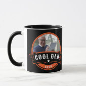 Beste papa Cool Dad Vaderdag Gift Mok (Links)