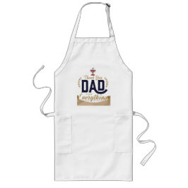 Beste Papa – Dank Je Ontwerp Lang Schort