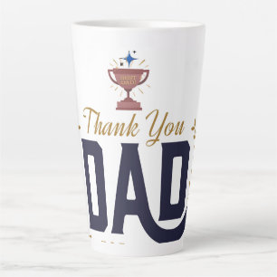 Beste Papa – Dank Je Ontwerp Latte Mok