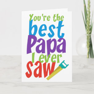 Beste papa die ik ooit zag kaart
