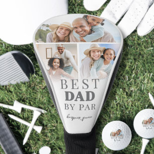 Beste Papa Door Par 3 Foto Vaderdag Golfheadcover