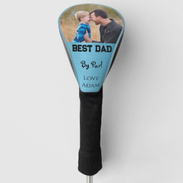 Beste papa door par aangepaste foto vadersdag tren golfheadcover