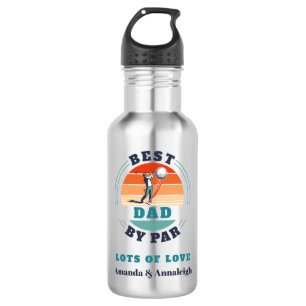 Beste Papa Door Par Aangepaste Retro Van Dochters Waterfles