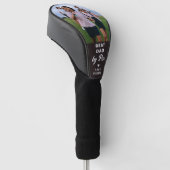 Beste PAPA door PAR Custom Afbeelding Vaderdag Golfheadcover (Schuin)
