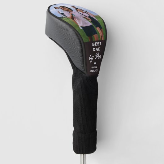 Beste PAPA door PAR Custom Afbeelding Vaderdag Golfheadcover (Schuin)