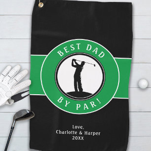 Beste Papa Door Par Elegente Sport Golfer Aangepas Golfhanddoek
