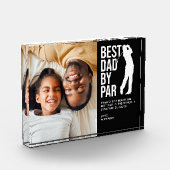 Beste papa door par foto & aangepaste bericht golf (Links)