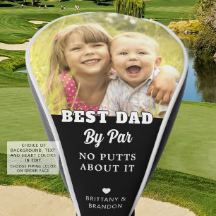 BESTE PAPA DOOR PAR Foto Grappig Gezegde Custom Golfheadcover