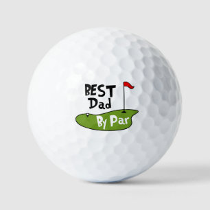 Beste Papa Door Par Gepersonaliseerde Naam Golfballen