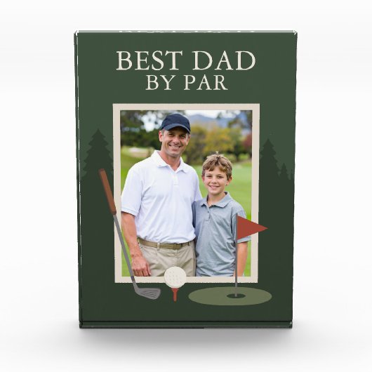 Beste papa door Par Golf Foto | Vaderdag (Voorkant)