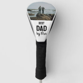 Beste Papa door Par Golf Silhouette Design Golfheadcover