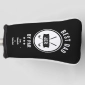 Beste Papa Door Par Golfer Stomme Golf Liefhebber Golfheadcover (Voorkant)