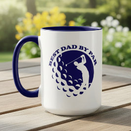 Beste Papa Door Par Moderne Golf Golfsport Mok