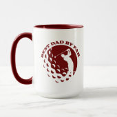 Beste Papa Door Par Moderne Golf Golfsport Mok (Links)