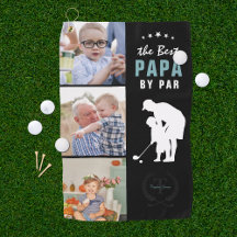 Beste Papa Door Par | Monogram Foto Collage