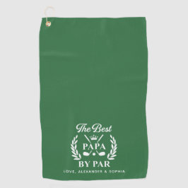 Beste Papa door Par Persoonlijk, Vaderdag Golf Golfhanddoek