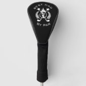 Beste Papa door Par Vaderdag Cadeau Golf Golfheadcover (Voorkant)