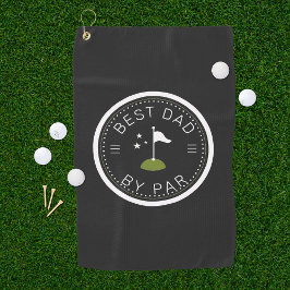 Beste Papa Door Par | Vaderdag Geschenk Golfhanddoek