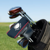 Beste papa door par vaders dag aangepaste modern golfheadcover (Insitu)