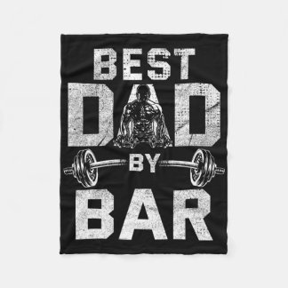 Beste Papa Door R Voor Fitness Workout Papa's Voor Fleece Deken
