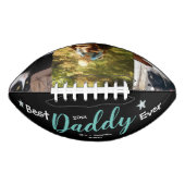 Beste papa, drie foto-Football American Football (Voorkant)