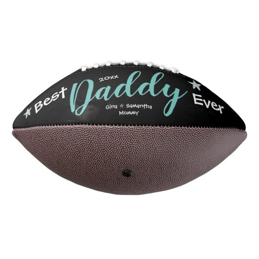 Beste papa, drie foto-Football American Football (Gedraaid 270)