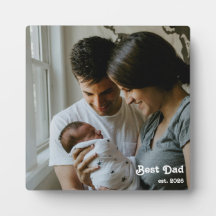 Beste papa Est eerste Vaderdag aangepaste foto